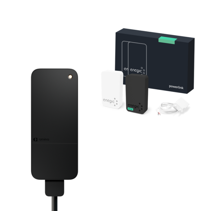 amina S - 14 kW 20A + Enegic HUB -kuormanhallinta HAN-portilla